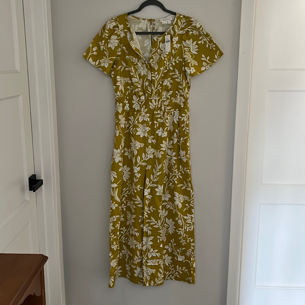 NWT Anthropologie wide leg jumpsuit